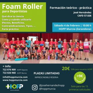 Formación Foam Roller - 4 Febrero 2023